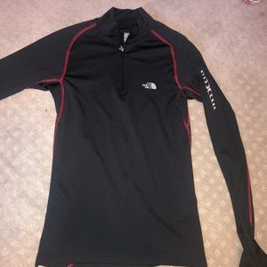 Men’s North Face quarter zip